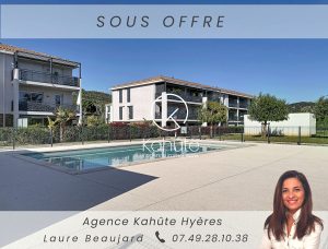 Appartement Hyeres Ouest, 27m2, Terrasse, Piscine, Parking, Potager